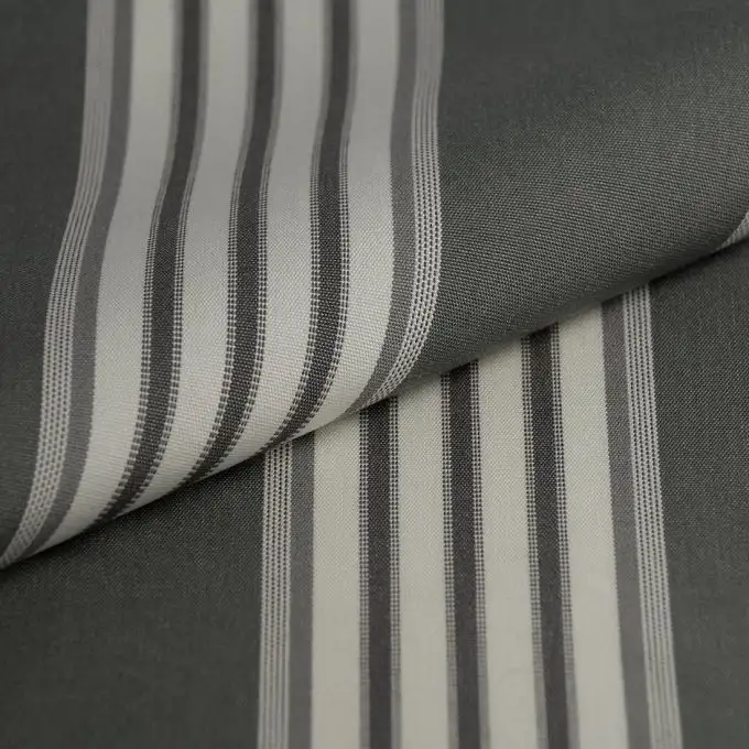 Tessuto telone esterno dralon Caribe verde grigio