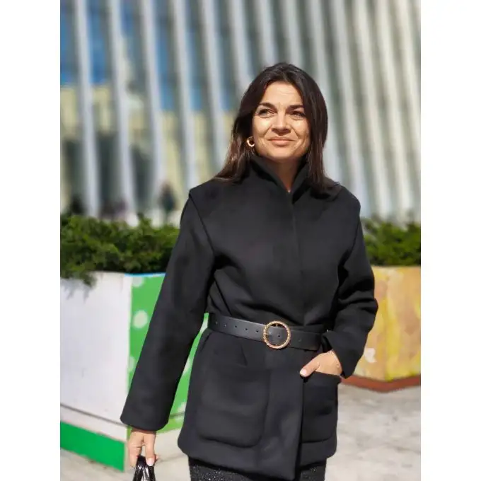 Modello Soho cappotto donna dal 34 al 52 - Clématisse Pattern