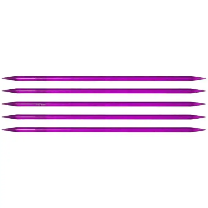 Aghi per maglieria a doppia punta trendz 15 cm x 5 mm x5 - Knit Pro