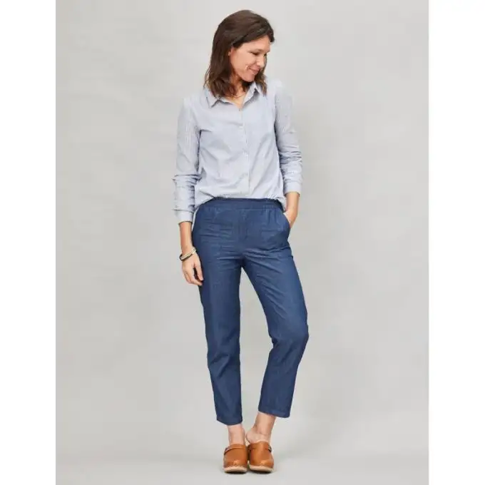 Pantalone 7/8 donna taglie 32 52 - Atelier Scämmit