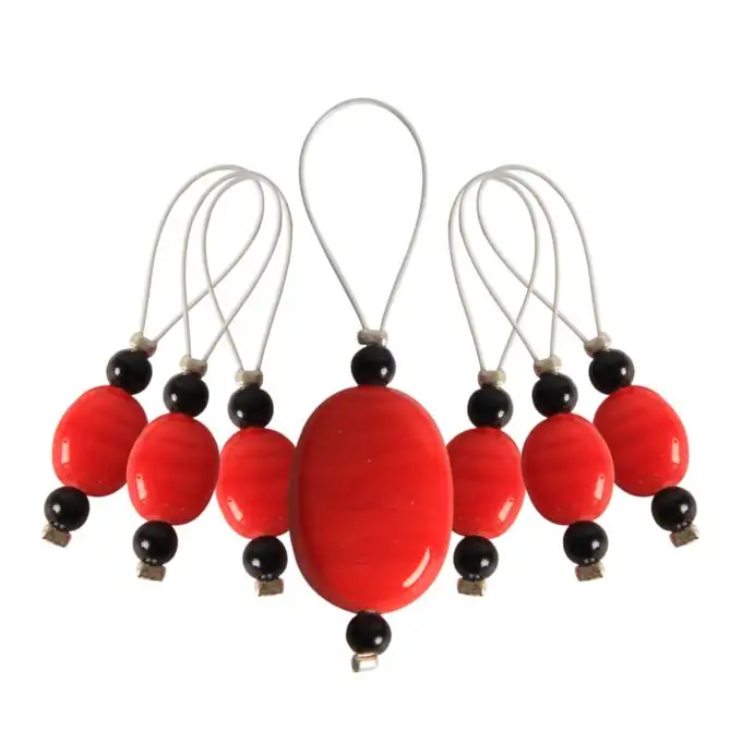 Marcatore di maglia perla tangerine Zooni - Knit Pro