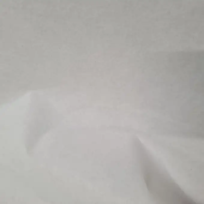 Rivestimento non tessuto spesso rigido non termoadesivo bianco 90cm