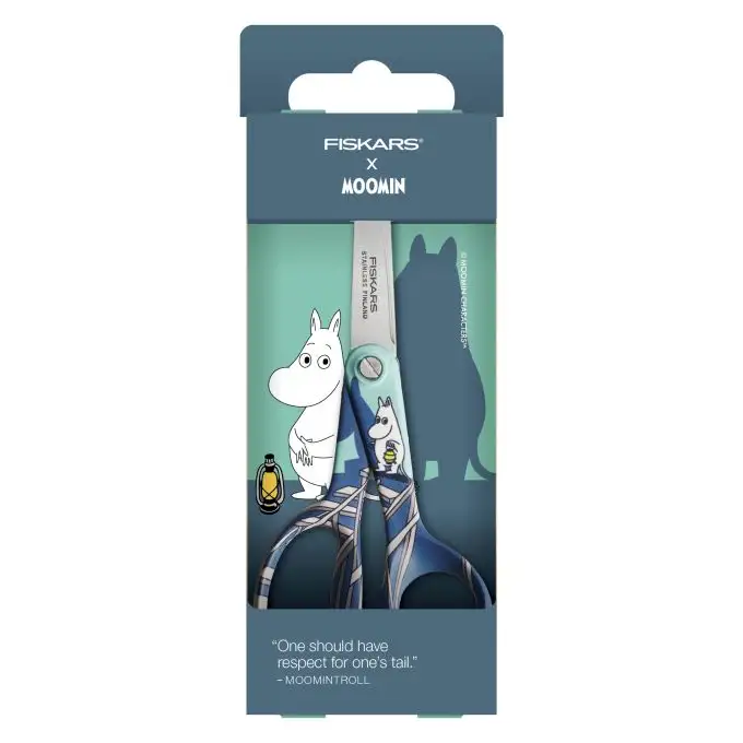 Forbici edizione speciale x Moomin 13 cm blu - Fiskars