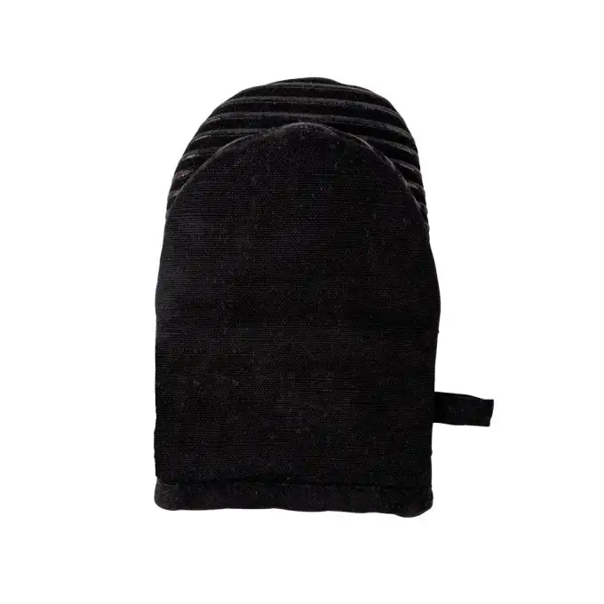 Mini guanto da cucina pinza nera