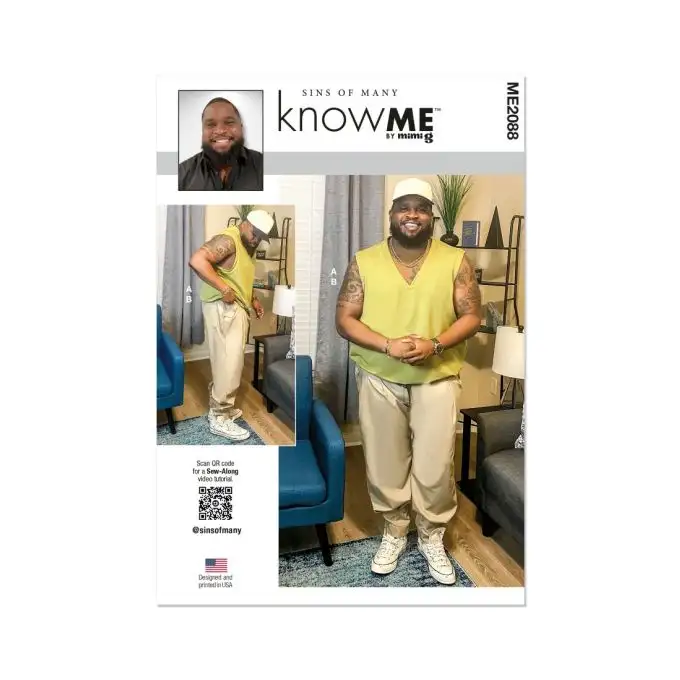 Gilet Patron Know Me ME2088BB 56-64