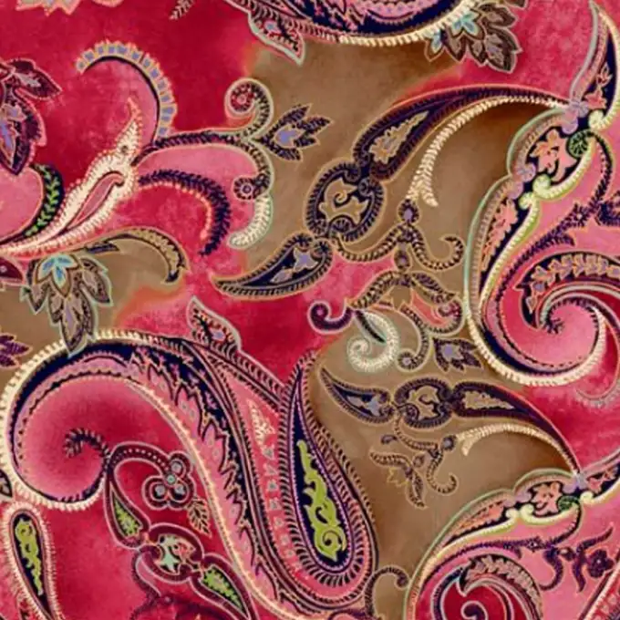 Tessuto patchwork Paisley