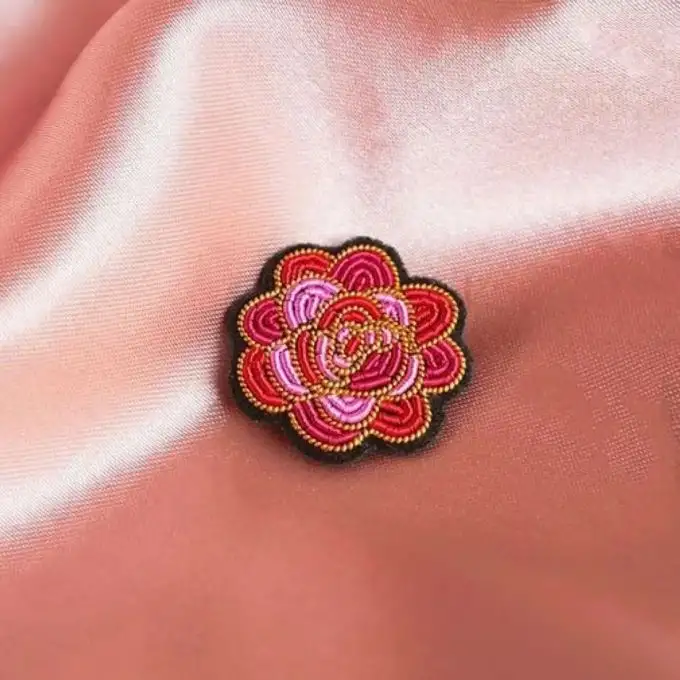 Spilla rosa mini fiore - Maliziosa