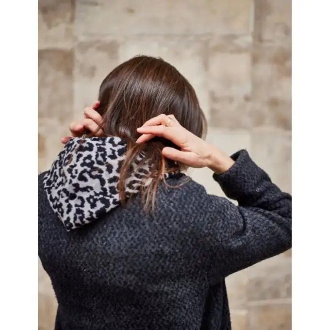 Patron Frimas con cappuccio da S a L - Atelier Scämmit