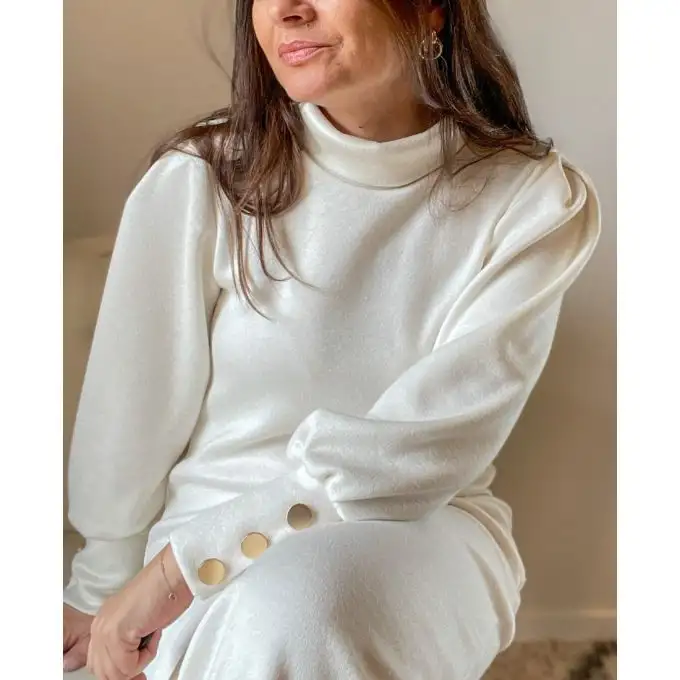 Patron Maya maglia e abito donna dal 34 al 52 - Clématisse Pattern