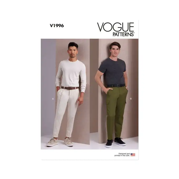 Pantaloni aderenti uomo Vogue V1996BB 44 a 52