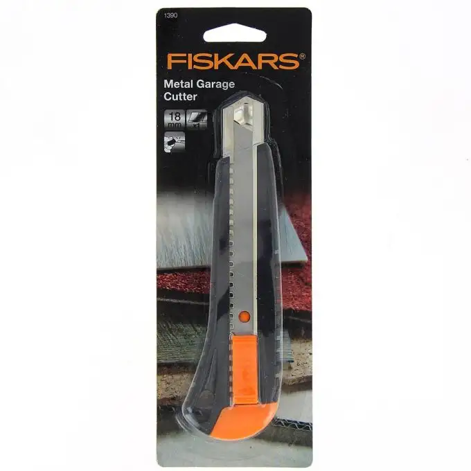 Cutter protezione lama 18 mm nero - Fiskars