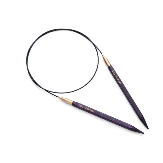 Aghi circolari fissi cubics 100 cm x 4 mm - Knit Pro