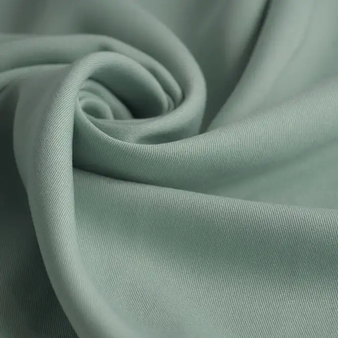 Tessuto viscosa unito Viky celadon