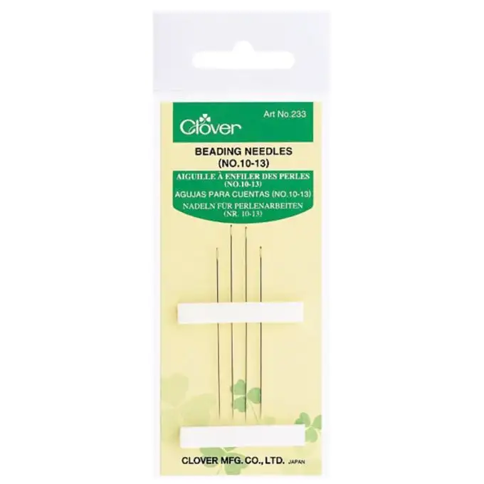 Ago perline n° 10-13 x4 - Clover