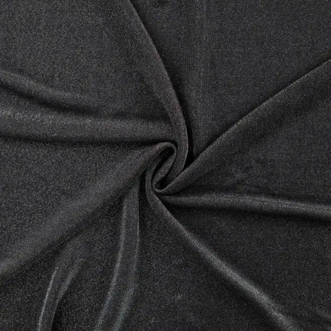 Maglia jersey argentata scintillante