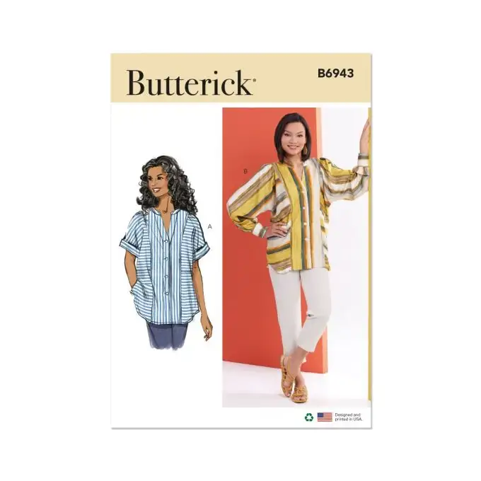 Modello Butterick B6943B5 Top Donna 36-44
