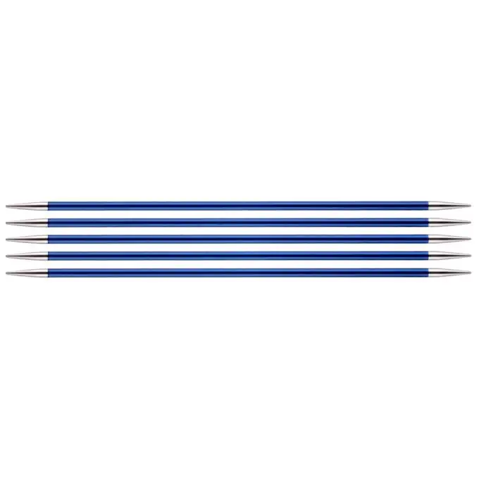 Aghi da maglia a doppia punta Zing 15 cm x 4 mm x5 - Knit Pro