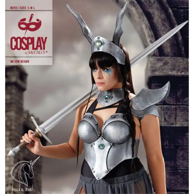 Marca Patron di McCall's 2115 CALISTA KNIGHT II Elmo - Corona & Spallina