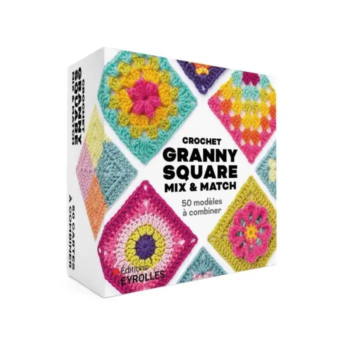 Libro uncinetto granny square mix & match 50 modelli combinare