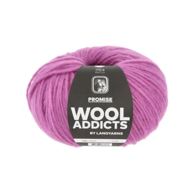 Gomitolo PROMISE Wool Addicts 100g – Merino Extrafine & Poliammide