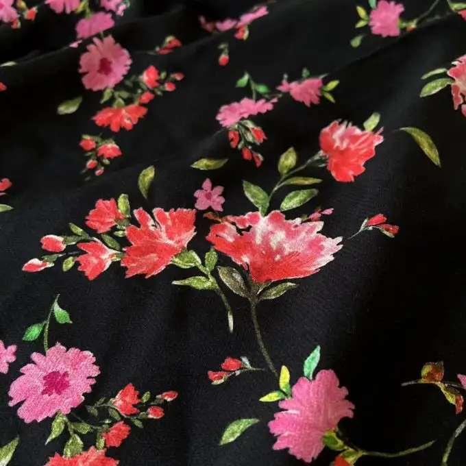 Tessuto crepe di viscosa Ruby - My Dress Made