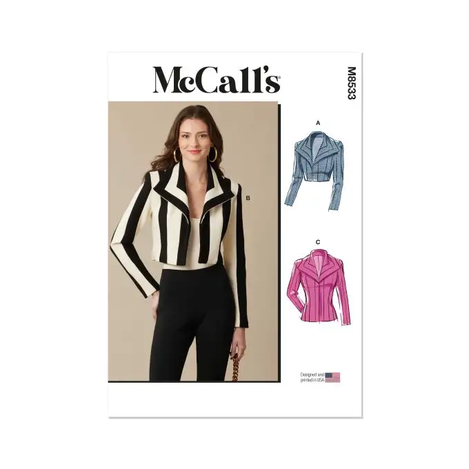 Modello Mc Call's M8533Y5 Donna Bolero 46 a 54