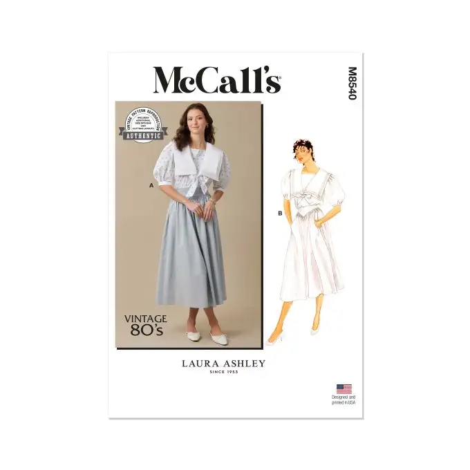 Modello Mc Call's M8540U5 Donna Top e gonna 44 a 52