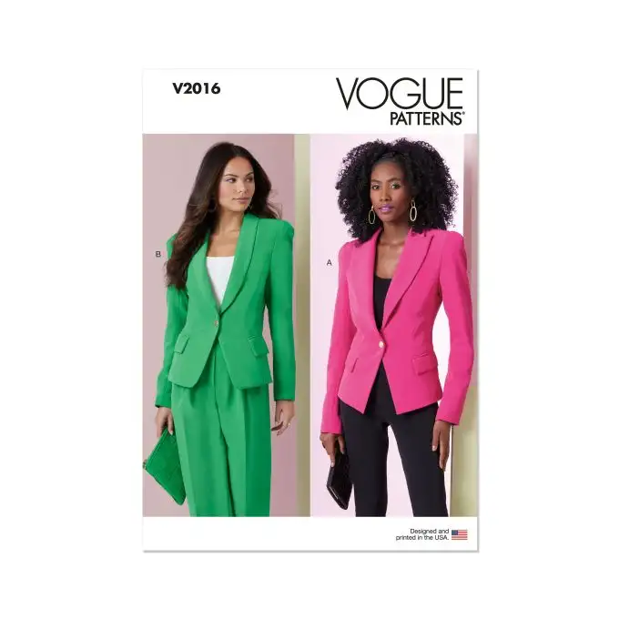 Modello Vogue V2016H5 Donna Giacca 34 a 42