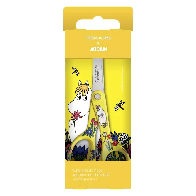 Forbici edizione speciale x Moomin 13 cm giallo - Fiskars