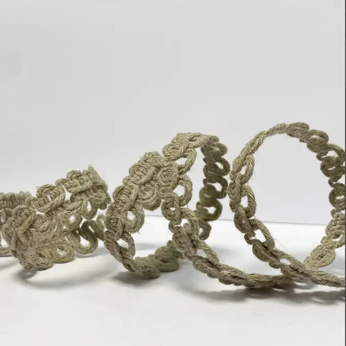 Nastro pizzo Bridget 12mm lino