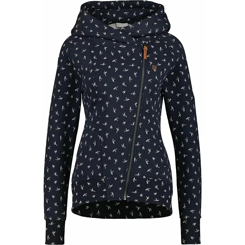 Felpa con zip da donna Alife & Kickin Snakecharmer