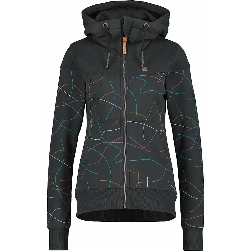 Felpa con zip da donna Alife & Kickin Palina