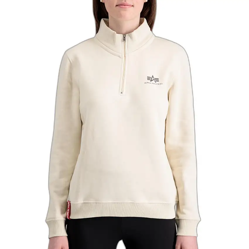 Sweatshirt mezza zip donna Alpha Industries SL