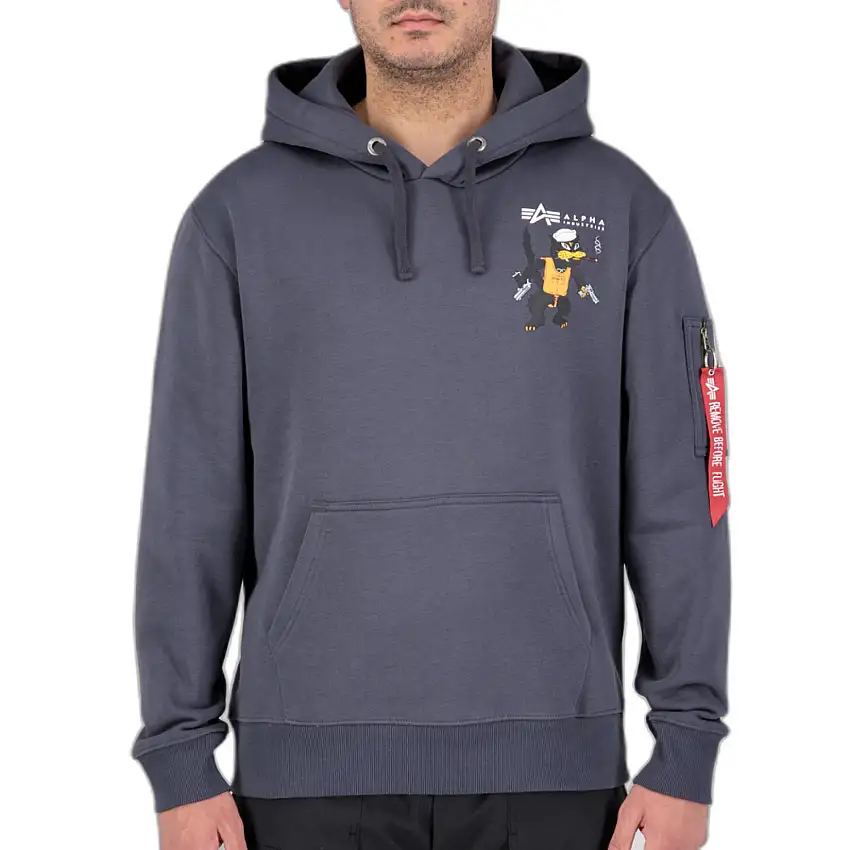 Sweatshirt Alpha Industries con cappuccio PB Squadron