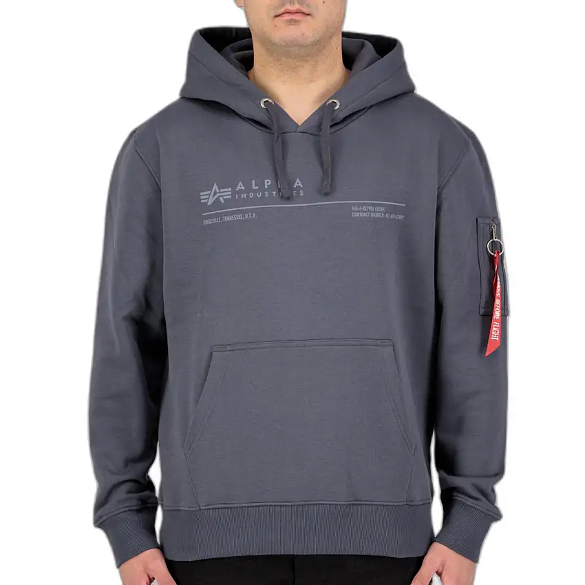 Sweatshirt Alpha Industries con cappuccio Reflective AI