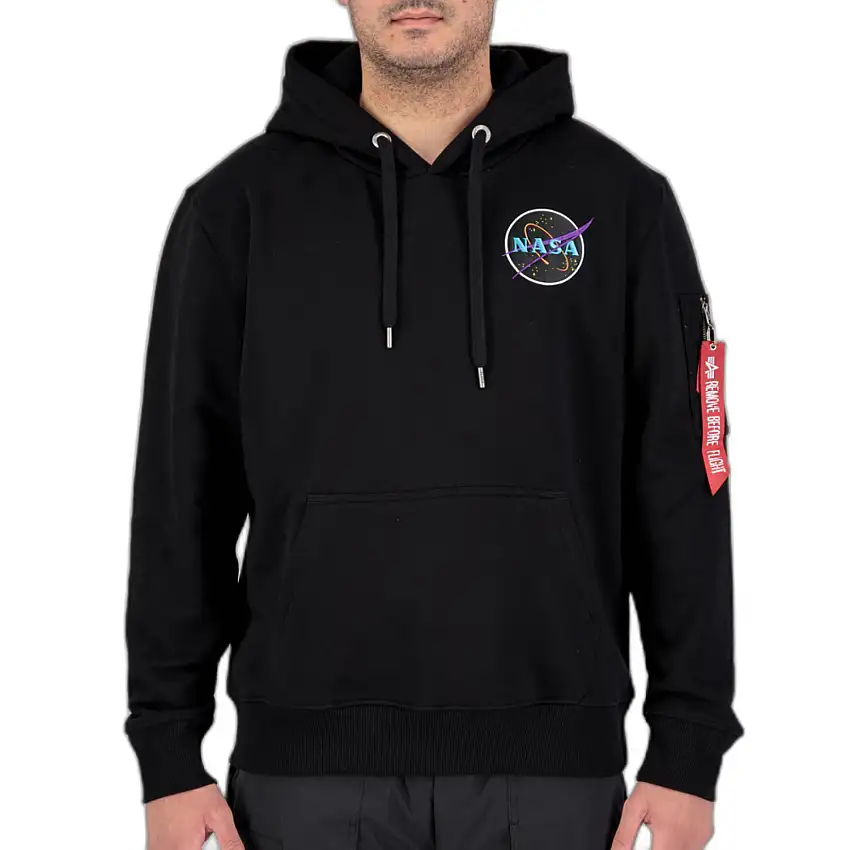 Felpa con cappuccio Alpha Industries Dark Side