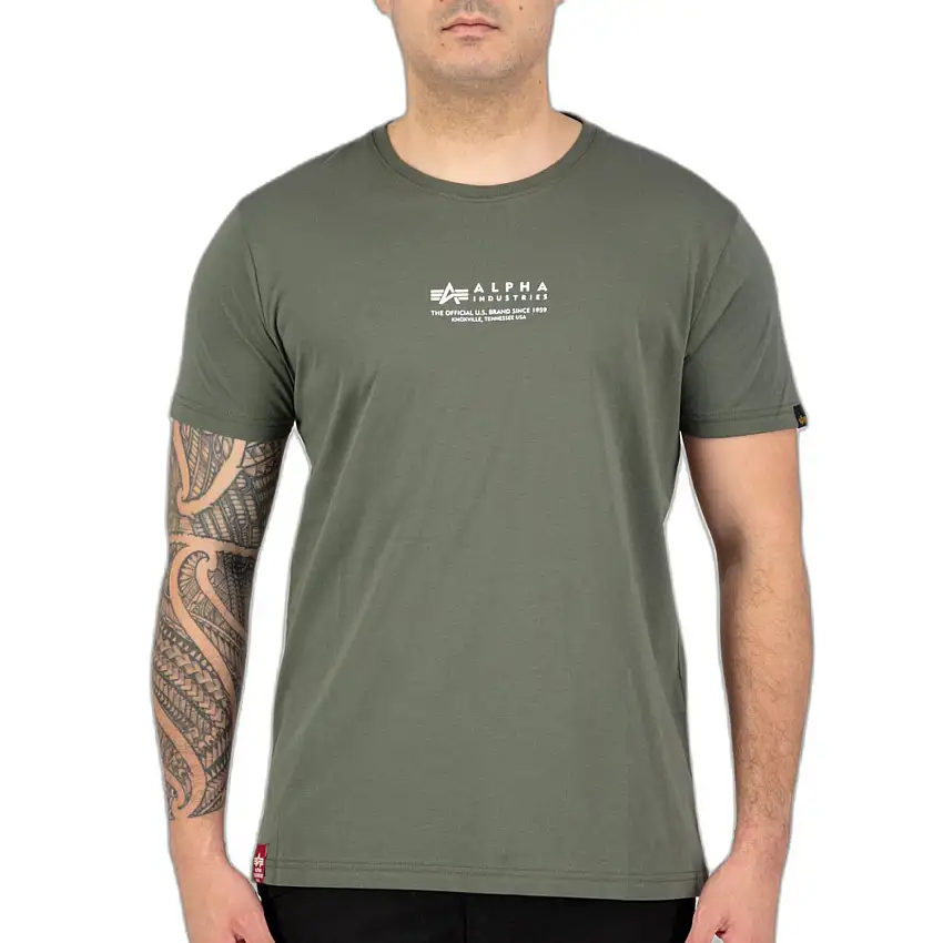 T-shirt Alpha Industries Wording