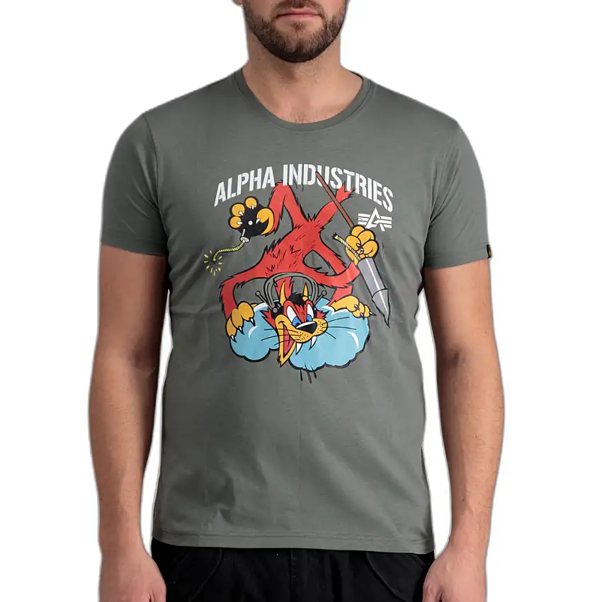 Maglietta Alpha Industries Fighter Squadron
