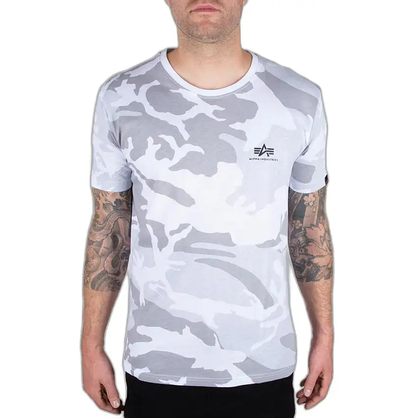 T-shirt Alpha Industries Backprint Camo [Misura S]