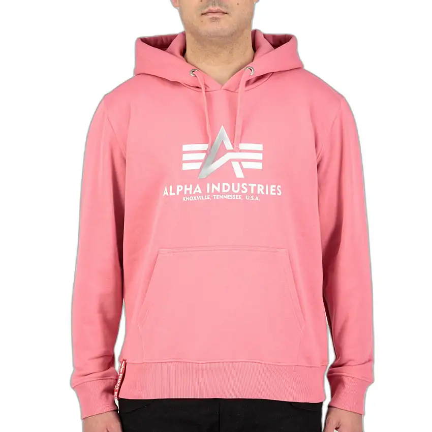 Sweatshirt Alpha Industries con cappuccio Basic