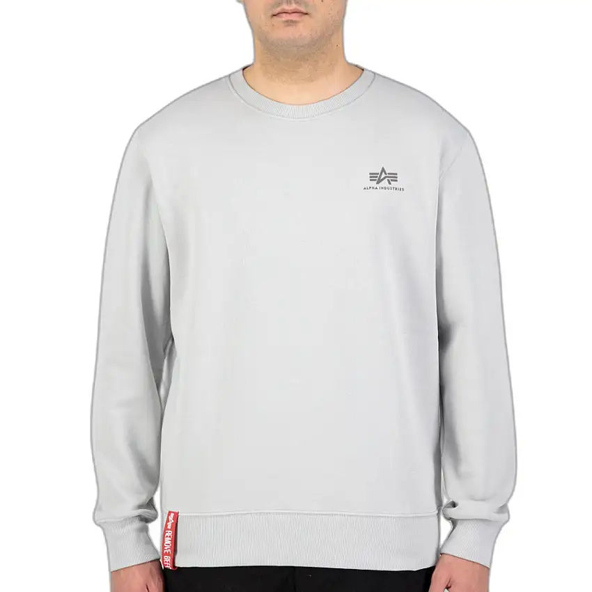 Felpa a girocollo Alpha Industries Basic Small Logo