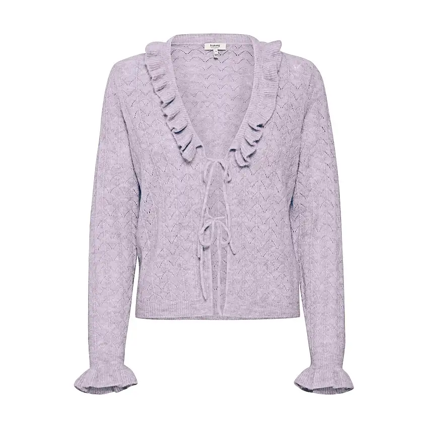 Cardigan donna con volant b.young Bymartine