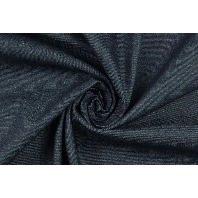 ROTOLO di 34 metri Denim blu di cotone h166cm