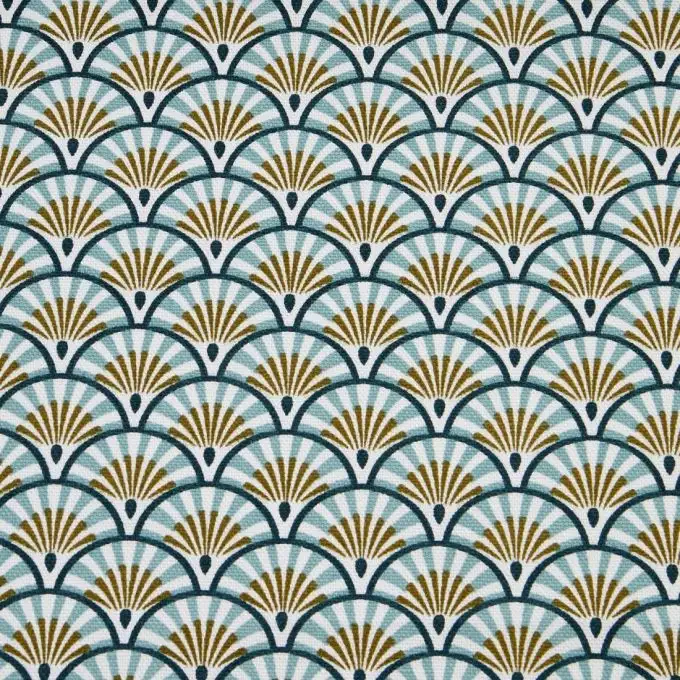 Tessuto bachette Athy blu