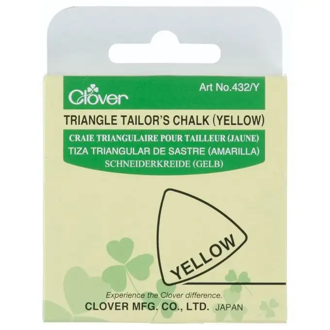 Gesso triangolare giallo - Clover