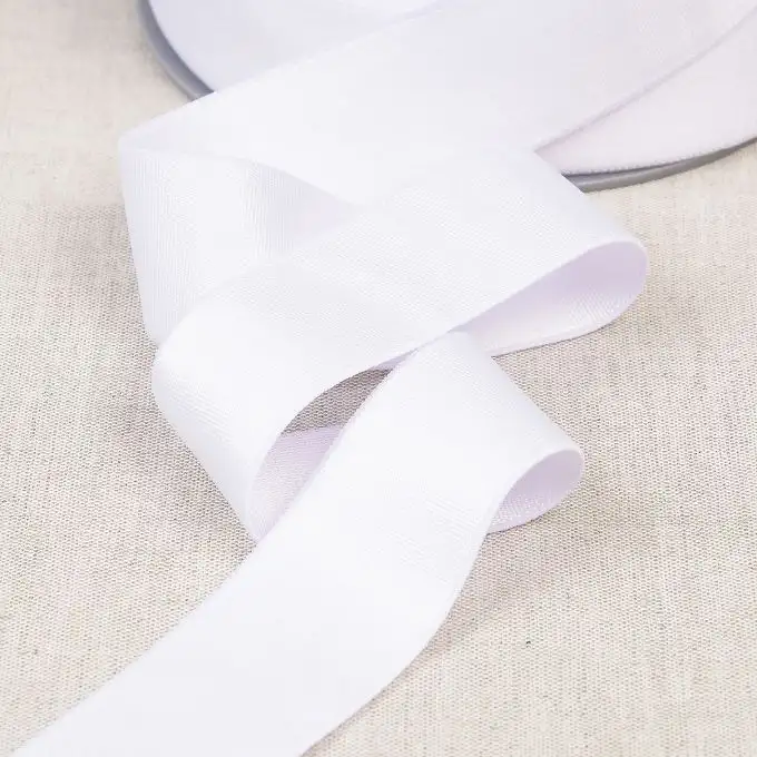 Elastico ultra-morbido bianco 30mm