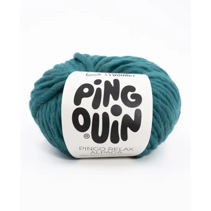 Pelote di filato per maglieria Pingouin Pingo Relax smeraldo