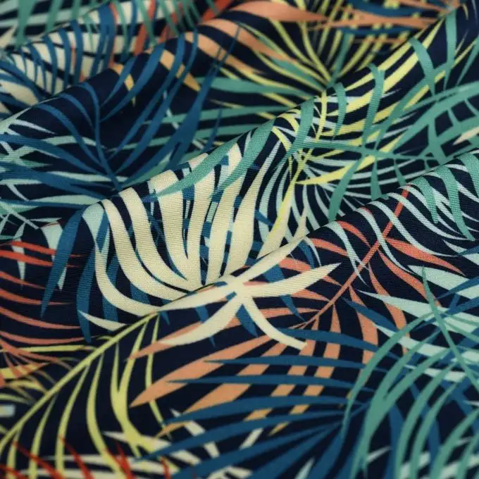 Tessuto costume da bagno palma