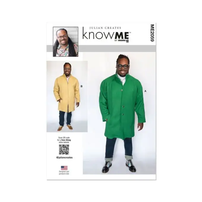 Cappotto Know Me ME2059BB caban doppio 60-68