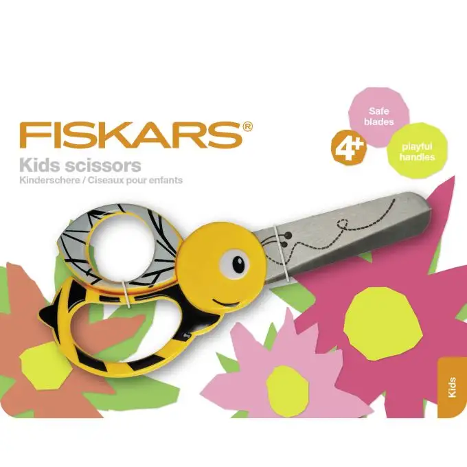 Forbici ape bambino lame sicure 13 cm - Fiskars